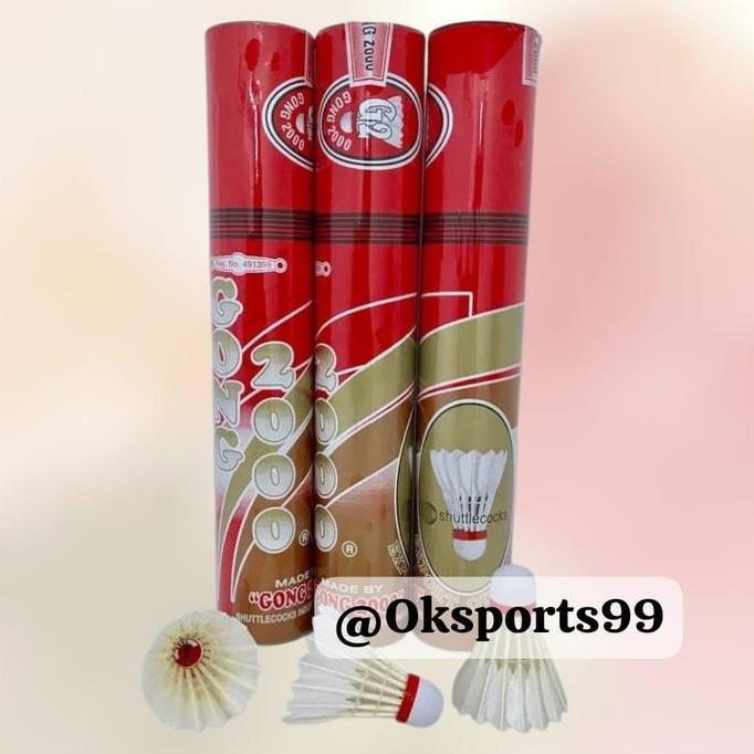 Cock Badminton / Cock Raket Badminton Goong 2000 Merah