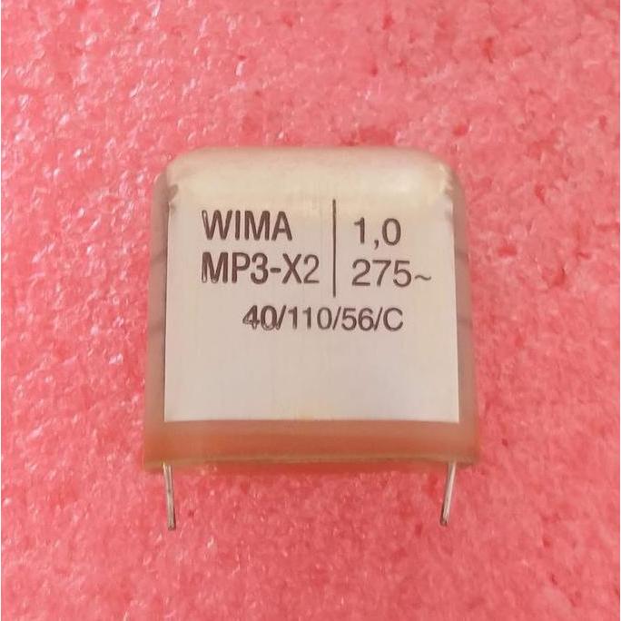 CAPACITOR KAPASITOR MKP 275V/VAC 1UF WIMA SD27