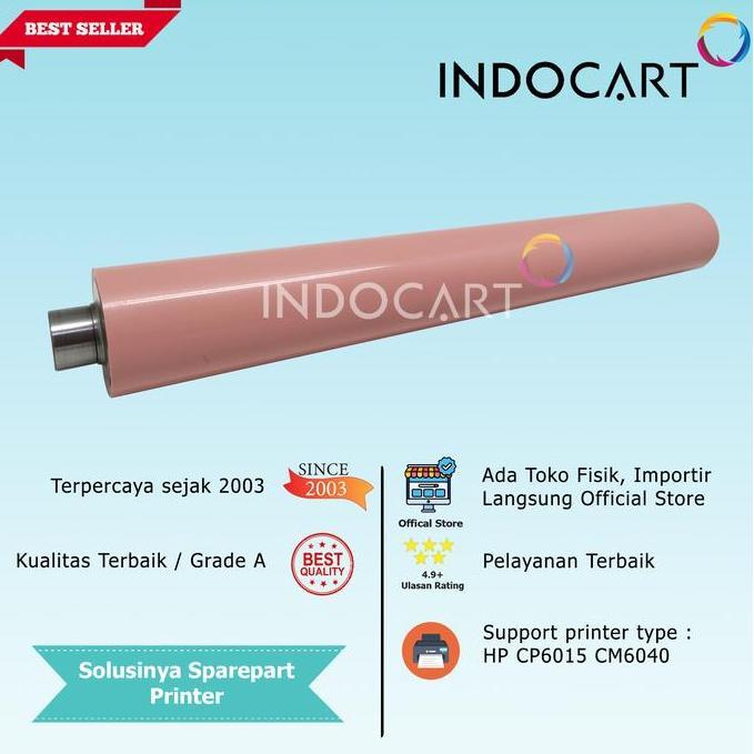 LOWER FUSER PRESSURE ROLLER-HP COLOR LASERJET CP6015 CM6030 CM6040 MURAH