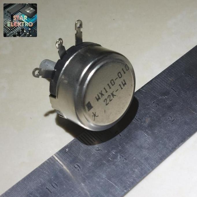 WX110-010 22K-1W POTENSIO POTENTIOMETER POTENTIO SWITCH TOMBOL WX110010 POTENSIOMETER 22K OHM WX 110
