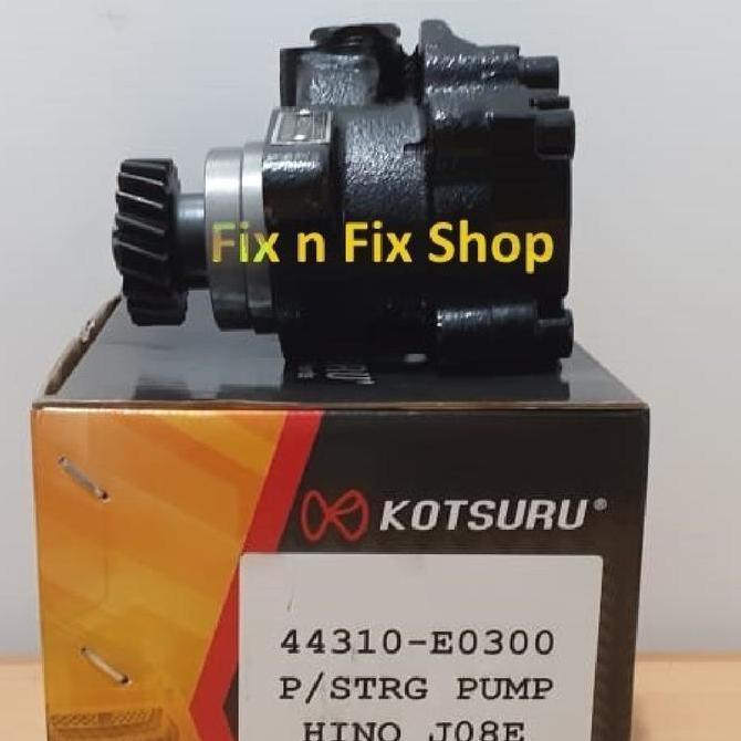 Power Steering Pump HINO BUS RN285 J08E Pompa Stir RN-285 500 E0300