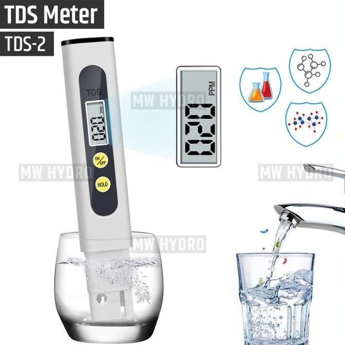 CORELA TDS Meter - Hidroponik / Air Minum / Water Treatment - TDS-2