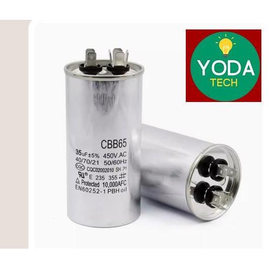 Capacitor/ Kapasitor Cbb65 450V Ac Air Conditioning 7218 Terbaru 