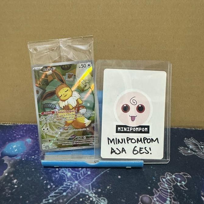 Eevee AR PROMO 228/SV-P Festival Terastal - Pokemon TCG Indonesia