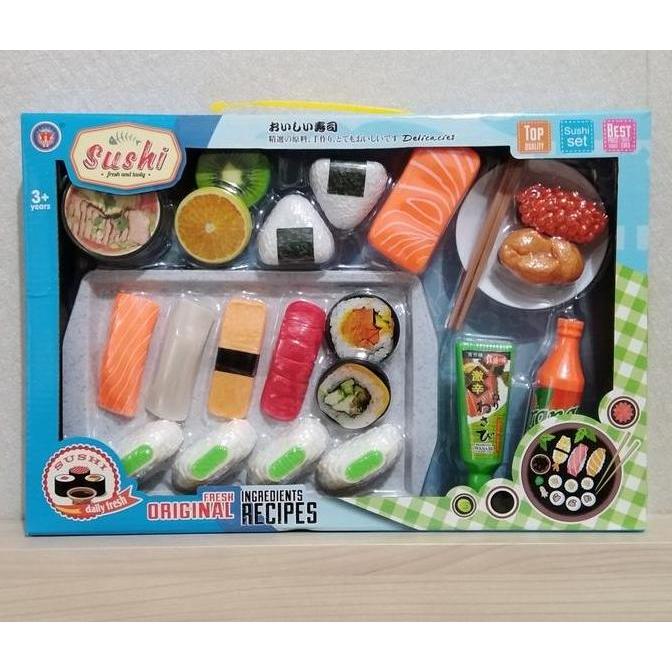 Mainan Sushi Set Fresh and Tasty Sushi Daily Fresh