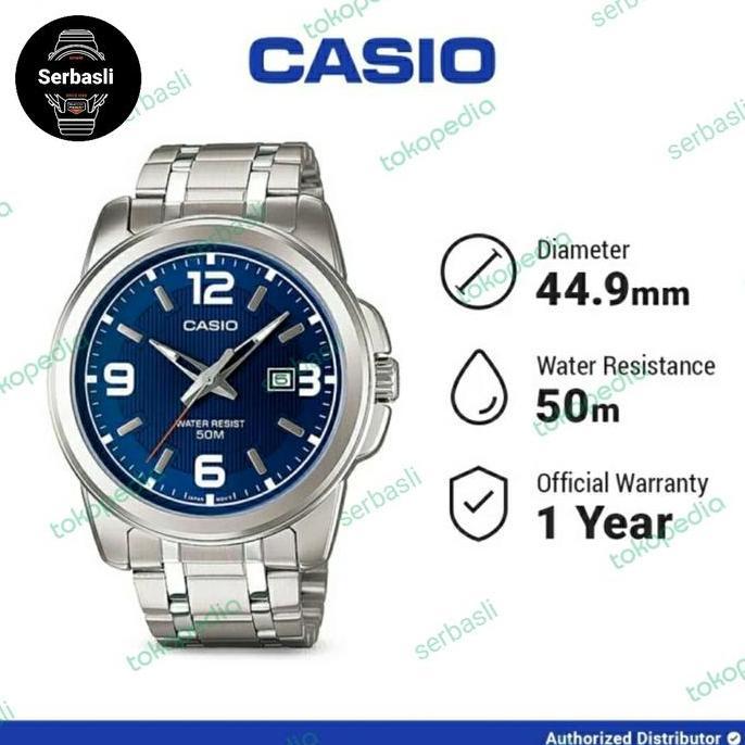 Casio Pria MTP1314D / MTP-1314D Original & Bergaransi