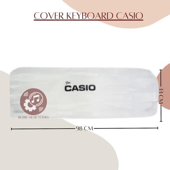Cover Keyboard Casio Clear Casio Penutup Debu Keyboard