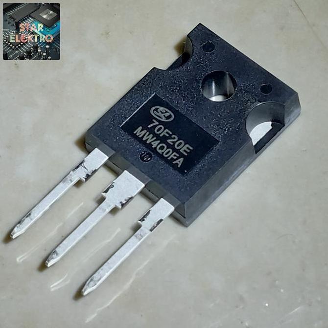 70F20E TO-247 SILAN SL SFR70F20EPS 70F20 SL70F20 DIODA FAST RECOVERY INVERTER MESIN LAS 70A 200V DIO