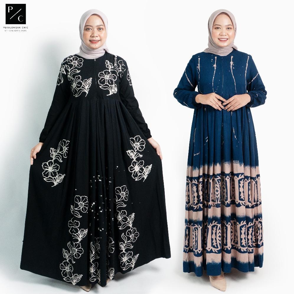 Hot Deals [Bisa Cod] Gamis Rayon Premium / Gamis Tie Dye Kekinian / Dress Muslim / Baju Gamis / Gami
