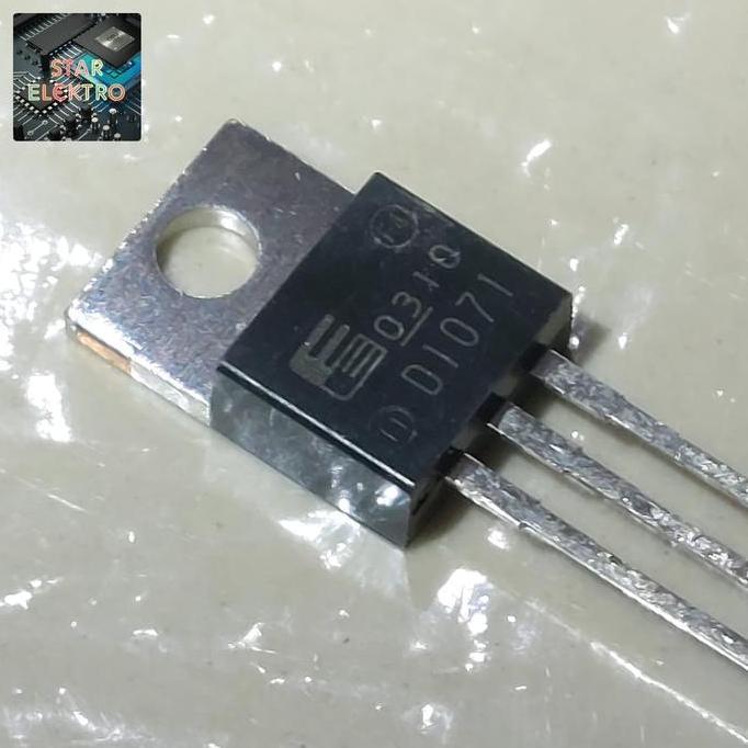D1071 TO-220 2SD1071 2SD 1071 FUJI ELECTRIC TRANSISTOR IGNITION MOBIL CAR 450V NPN DARLINGTON KOMPON