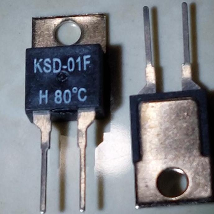 KSD01F KSD-01F TO-220 KSD THERMOSTAT KSD01 SENSOR SUHU H80C H90C H95C H 80C 90C 95C TERMIS THERMAL F