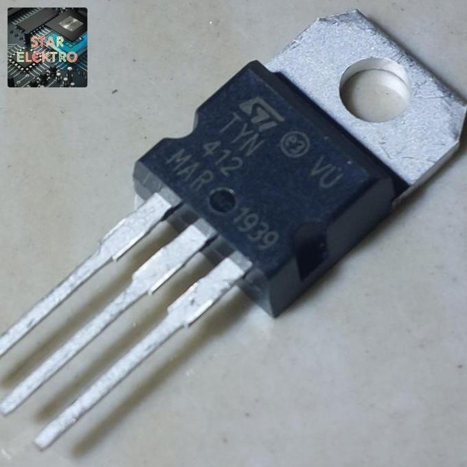 TYN 412 TO-220 TYN412 SCR TRIAC THYRISTOR 12A 400V ST TRANSISTOR SE27