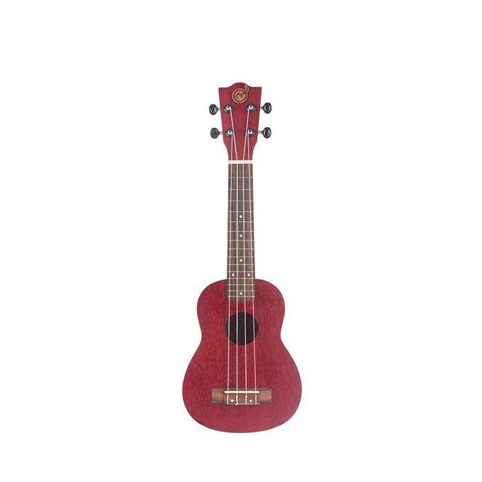 UKULELE SOPRANO MANDALIKA RED UK-21 RD Gitar Ukulele