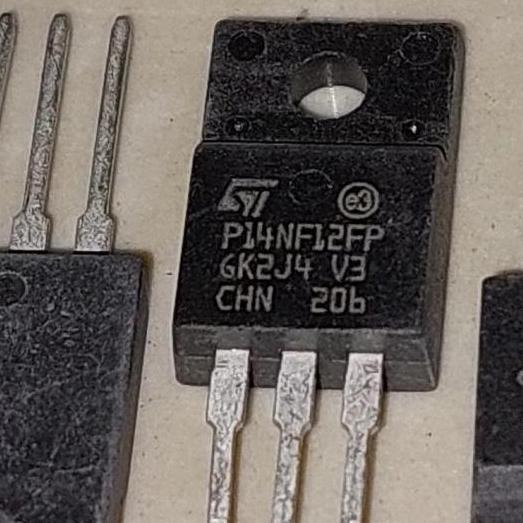 P14NF12FP STP14NF12FP P14NF12 ST MOSFET N-CH 14A 120V TO-220F MOS FET SE27