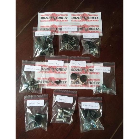 Baut Baud Body Cb150R V3 Full Set Body Lengkap