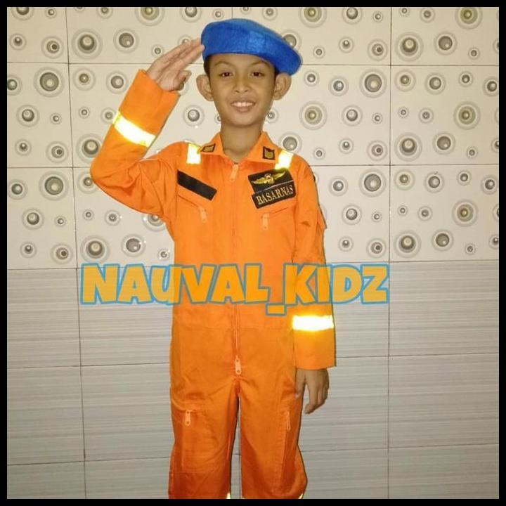 Baju Kostum Karnaval Basarnas / Baju Basarnas Anak Terbaru