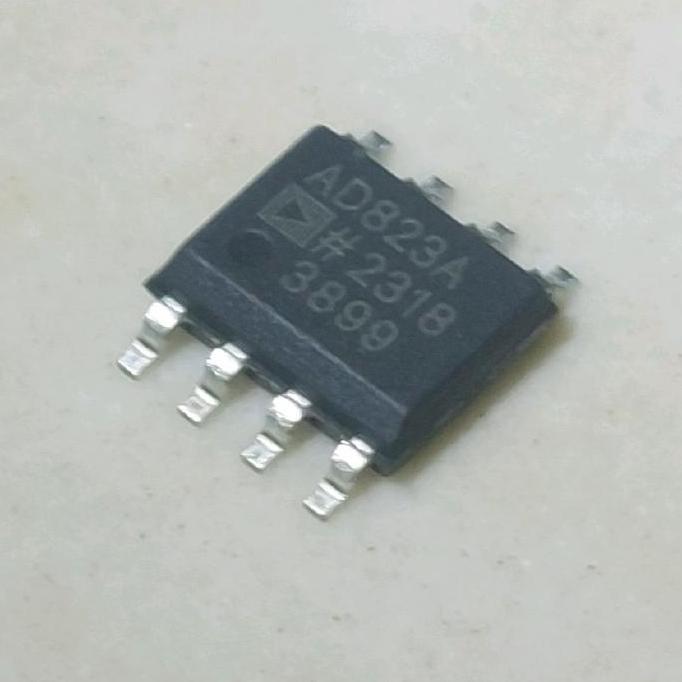 AD823A SOP-8 SMD AD823ARZ-R7 AD823 ANALOG DEVICES IC 16MHZ OPAMP 823A KOMPONEN AD SE27