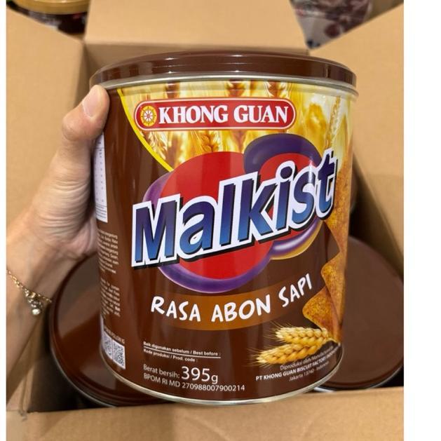 Agen distributor makanan ringan snack hampers lebaran biskuit kaleng bulat khong guan malkist rasa a