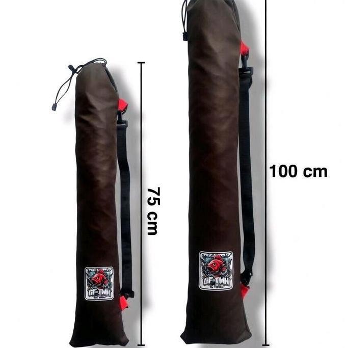 TMH Tas pancing serut Tas pancing anti air waterproof Tas pancing kulit sintetis