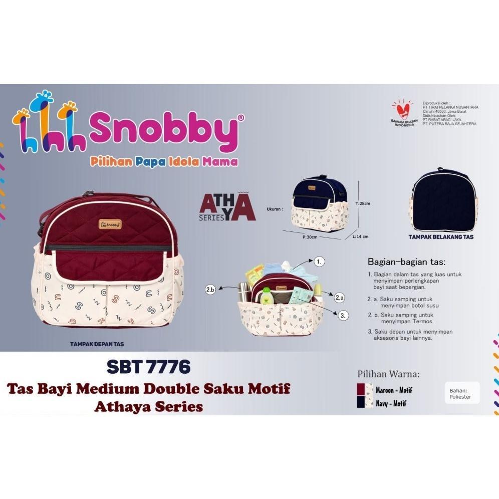 New Snobby Baby / Mom'S Baby / Dialogue Tas Bayi Multifungsi Diaper Bag Termurah Tas Bayi Premium Ra