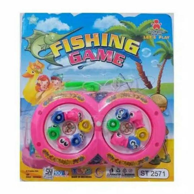 promo terbaru (bisa cod) mainan anak pancingan ikan 2 kolam / mainan anak pancingan ikan 2 kolam no 