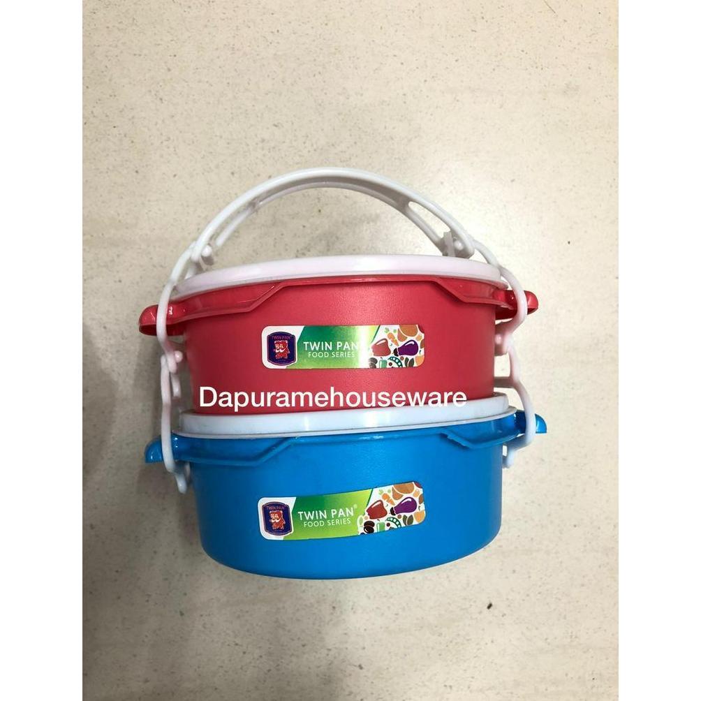 HOT SALE RANTANG BULAT RT15 TWINPAN / KOTAK MAKAN TINGKAT