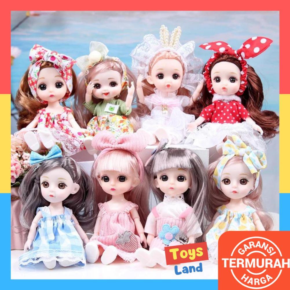 HOT PRODUCT BONEKA YUNA BONEKA BJD 17CM  BONEKA BJD DOLL PRINCESS BONEKA CANTIK BONEKA PRINCESS DOLL