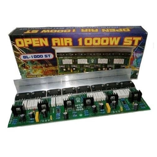 Kit Power Amplifier Open Air Stereo 1000Watt + TR Sanken 1216 / 2922