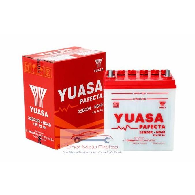 Promo Aki Mobil Yuasa 32B20R - NS40 Accu Basah SUZUKI CARRY FUTURA & KATANA Diskon