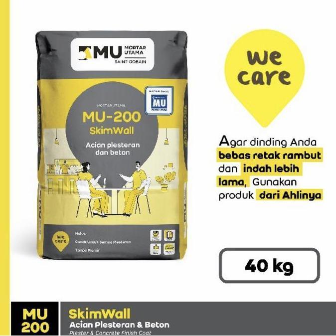 Auto- Mortar Utama Mu 200 40Kg / Semen Acian