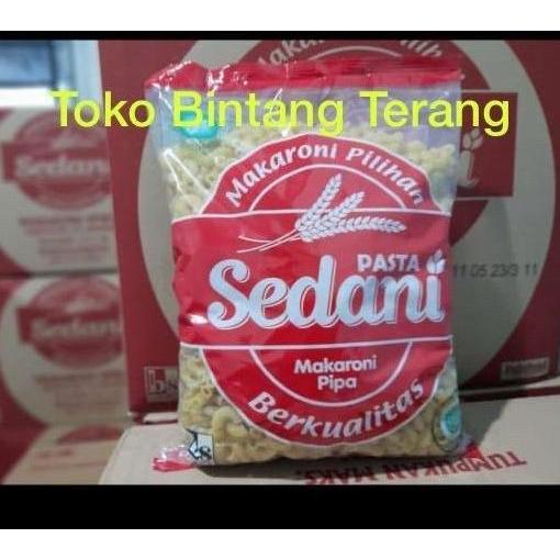 Pst - Sedani Makaroni Pipa Kemasan 1 Kg Macaroni Makroni Rebus Pasta Aldente