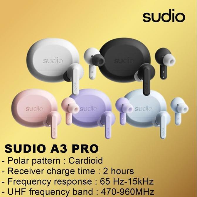 Sudio A3 PRO TWS Wireless Bluetooth Headset