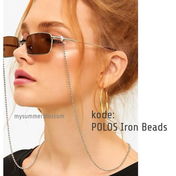 Acc- Msb Strap Tali Rantai Kacamata Aksess Sunglasses Strap Kalung Masker Kacamata Aurelie Konektor 