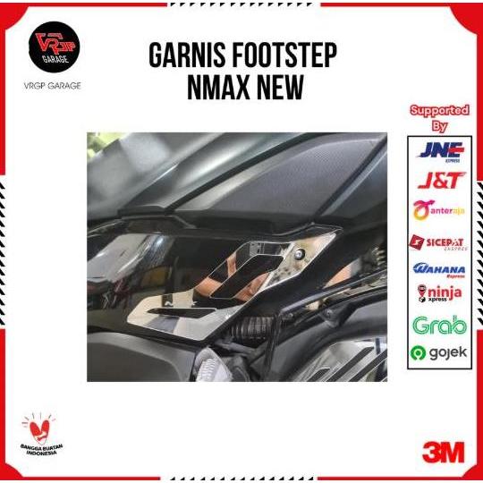 VRGP GARNIS FOOTSTEP NMAX NEW/GARNIS FOOTSTEP YAMAHA NMAX NEW HARGA SPESIAL