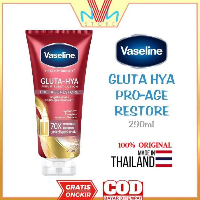 Care- Vaseline Healthy Brht Gluta-Hya 300Ml & 290Ml - Vaseline Jumbo Thailand