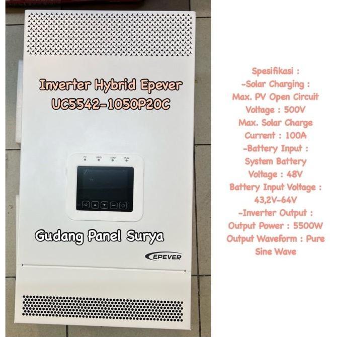 Inverter EPEVER UC5542-1050P20C 5000W 48V Hybrid Inverter Epever 5KW 48V
