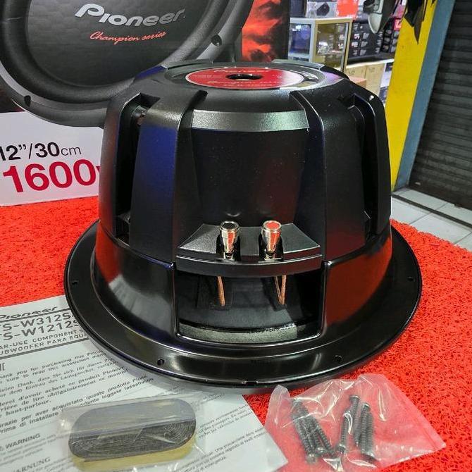 Promo Subwoofer Pioneer Champion series TS-W312D4 Double Coil Subwoofer Pioneer 12 in Diskon