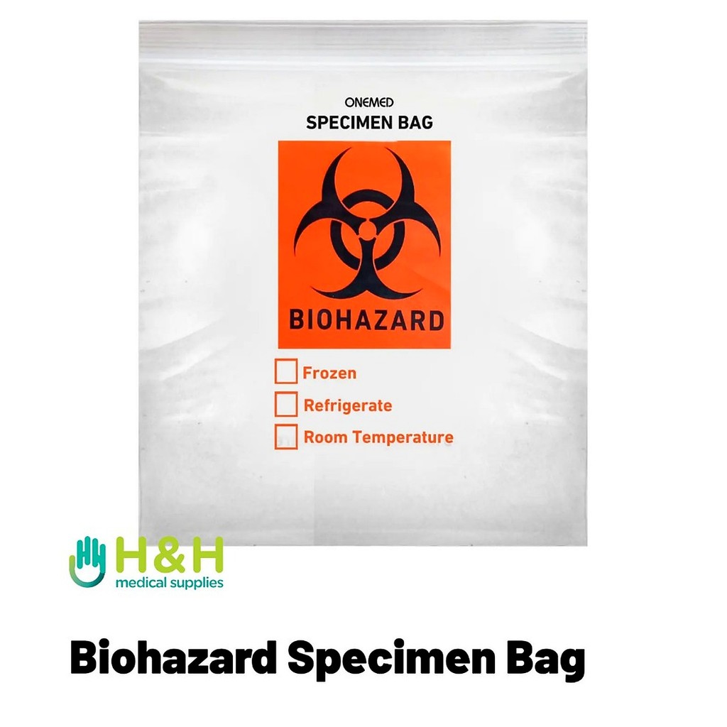 Speciman Bag / Kantong Spesimen / Specimen Biohazard / Wadah Sampel Biologis