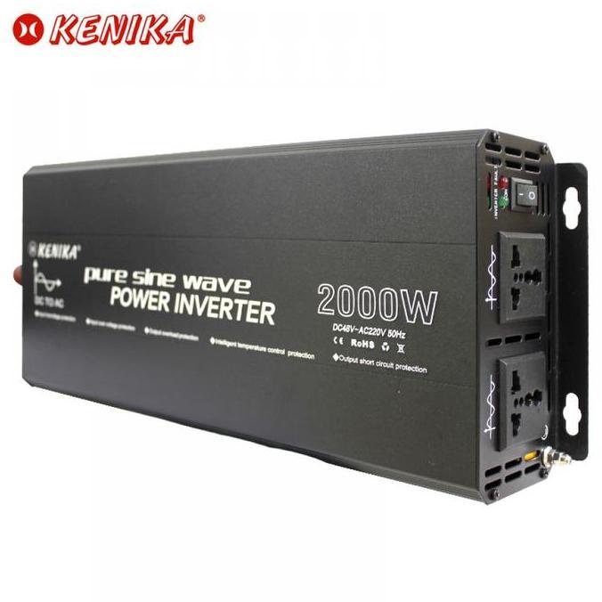 KENIKA PURE SINE WAVE 2000W 48V DC-220V AC POWER INVERTER PSW-2000-48