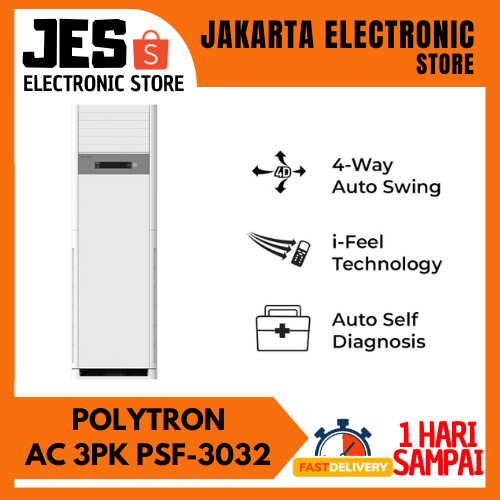 AC POLYTRON PSF-3032 AC FLOOR STANDING 3 PK STANDARD