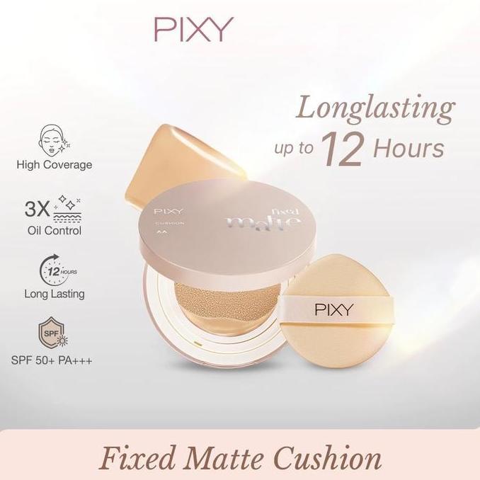 Inventar - Pixy Fixed Matte Cushion | Cushion | Bedak Foundation