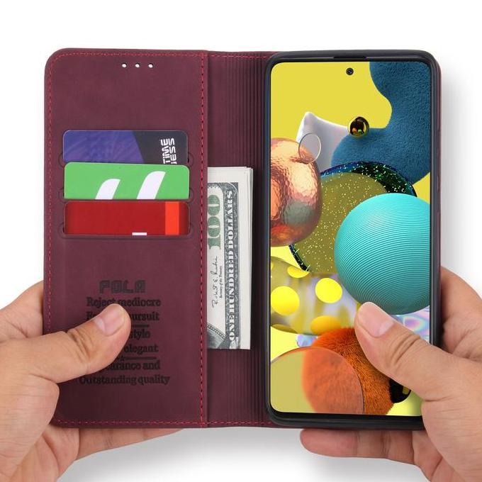 Case Hp Op Find X X2 Pro X3 Pro X5 Pro Wallet Leather Case Cover Dompet POLA
