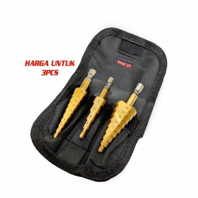 EDABURIT MORFLAT PREMIUM IMPORT / SET MATA BOR SERBAGUNA SEMUA BAHAN ISI 3 PCS