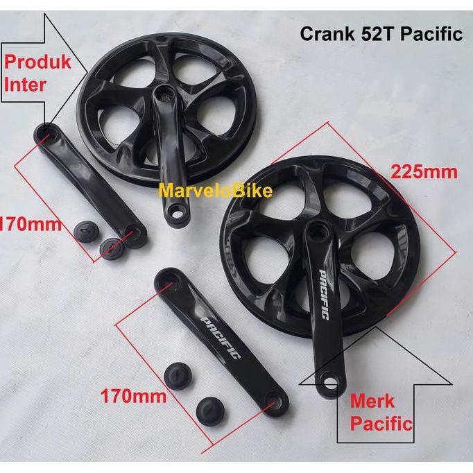 Crank Pacific 52T Single Speed