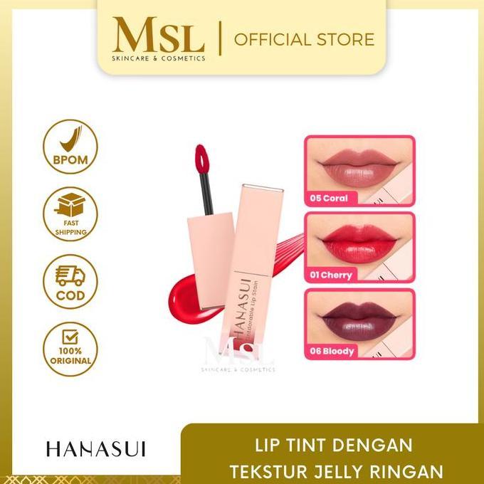 Lbios - Hanasui Tintdorable Lip Stain Lip Tint - Hanasui Lip Tint