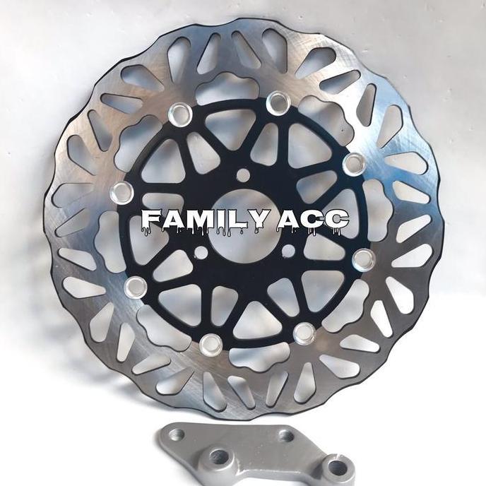 Promo PIRINGAN CAKRAM DISC DEPAN 260MM COPY TDR/ PSM VARIASI ALL YAMAHA 125CC MIO SOUL GT 125/ X-RID