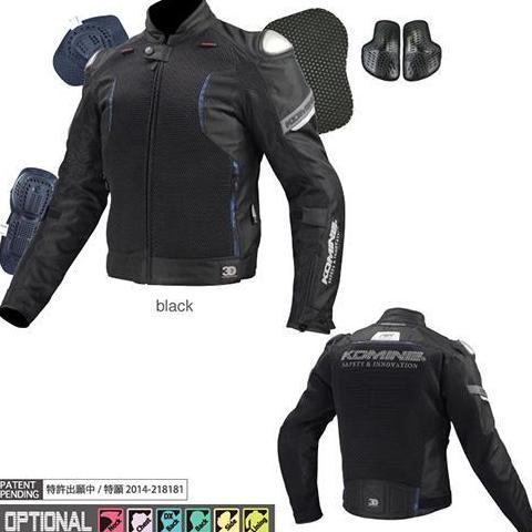 Jacket Komine JK107 Mesh Titanium Jaket Komine Jk 107 Touring motor