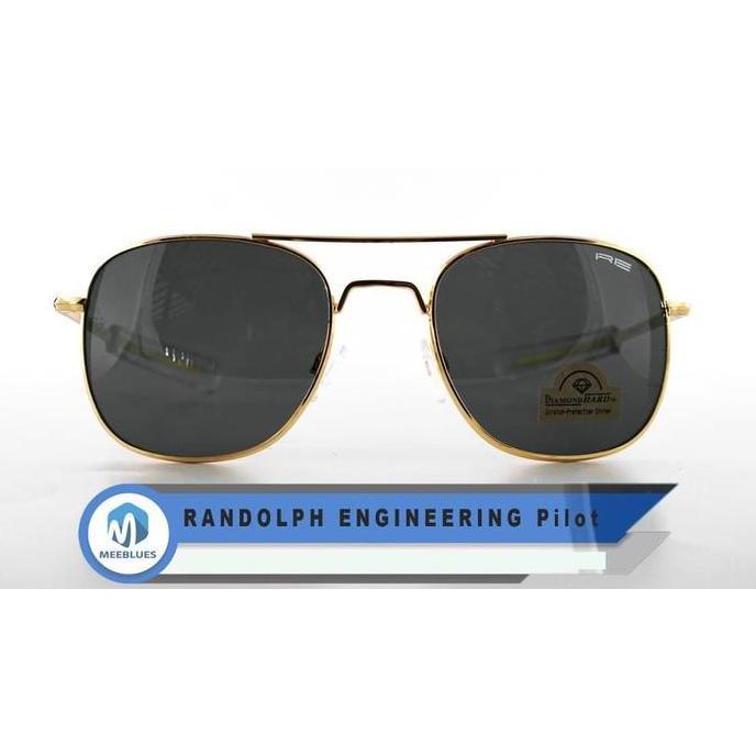 Kacamata Biker Harley RANDOLPH ENGINEERING PILOT AVIATOR Gold