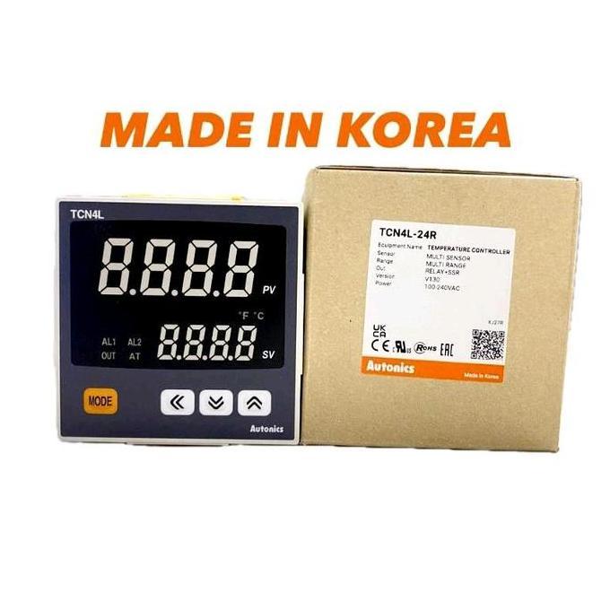 TERBARU - TEMPERATURE CONTROLLER TCN4L-24R AUTONICS TCN4L 24R AUTONICS