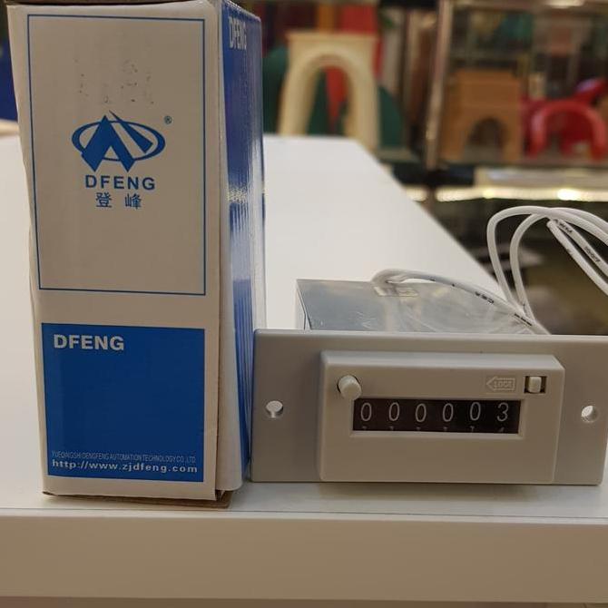 TIMER COUNTER ANALOG 6 DIGIT CKS6-YWK 220V READY STOCK